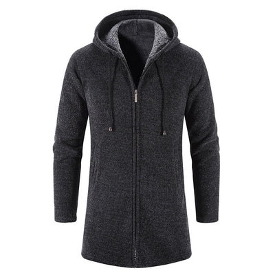 Avencea - Warm Men's Jacket with Hood for Comfort and Style