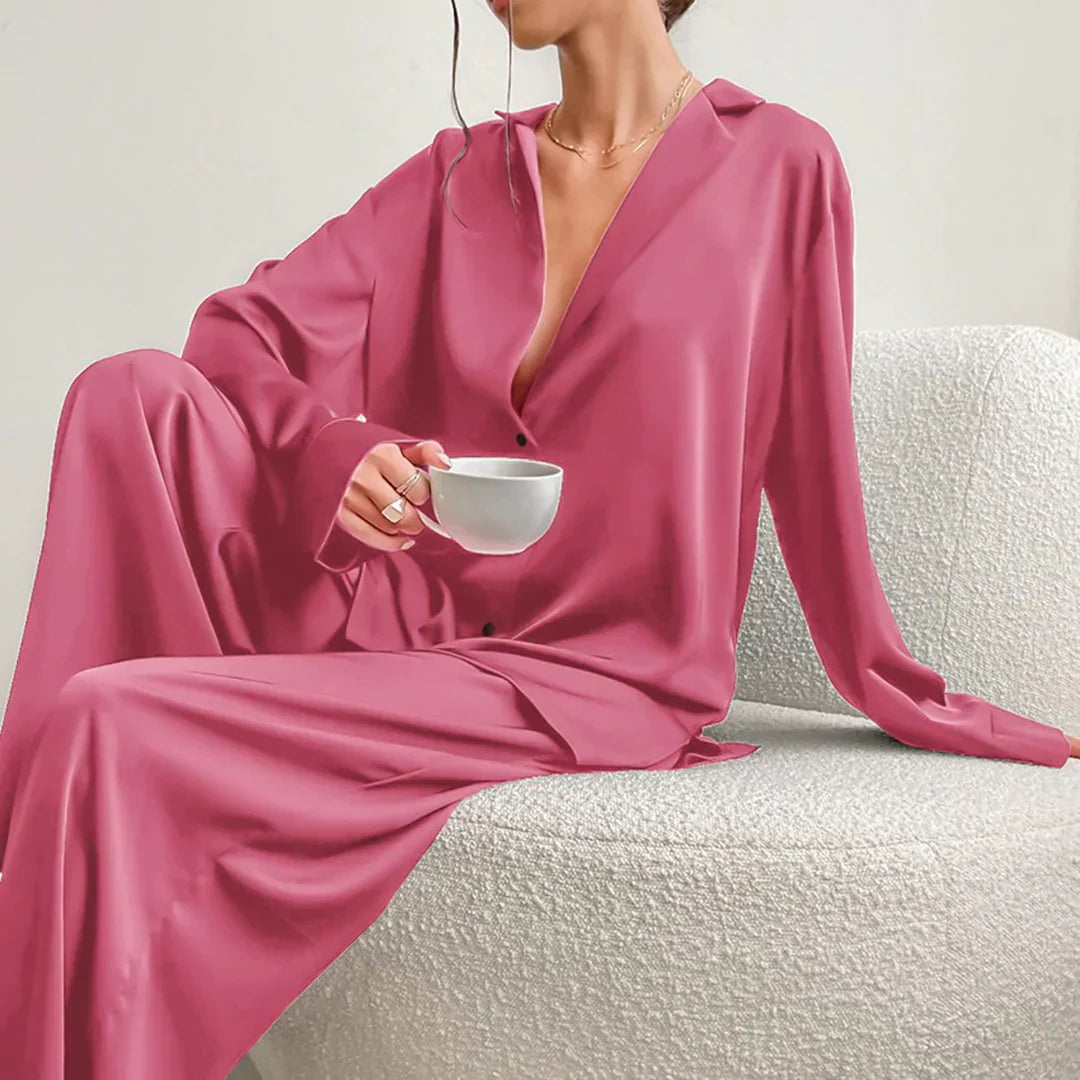 Avencea - Luxury Silk Pajama Set