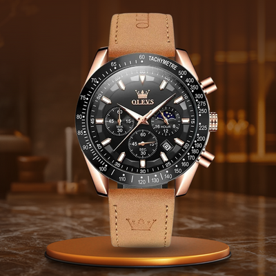 Harry Melbourne® - Classic Leather Quartz Watch