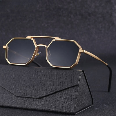 Raffaele Marini Golden Sunglasses