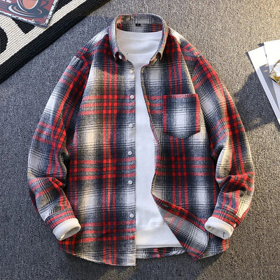Hudson Plaid Flannel Shirt