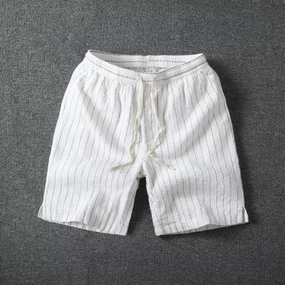 "Riviera Stripe" Drawstring Shorts