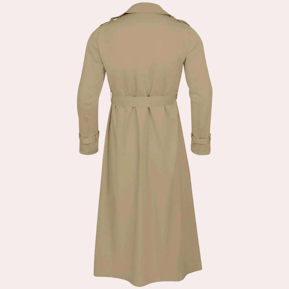 Avencea - Heren Trench Coat for Elegance and Functionality