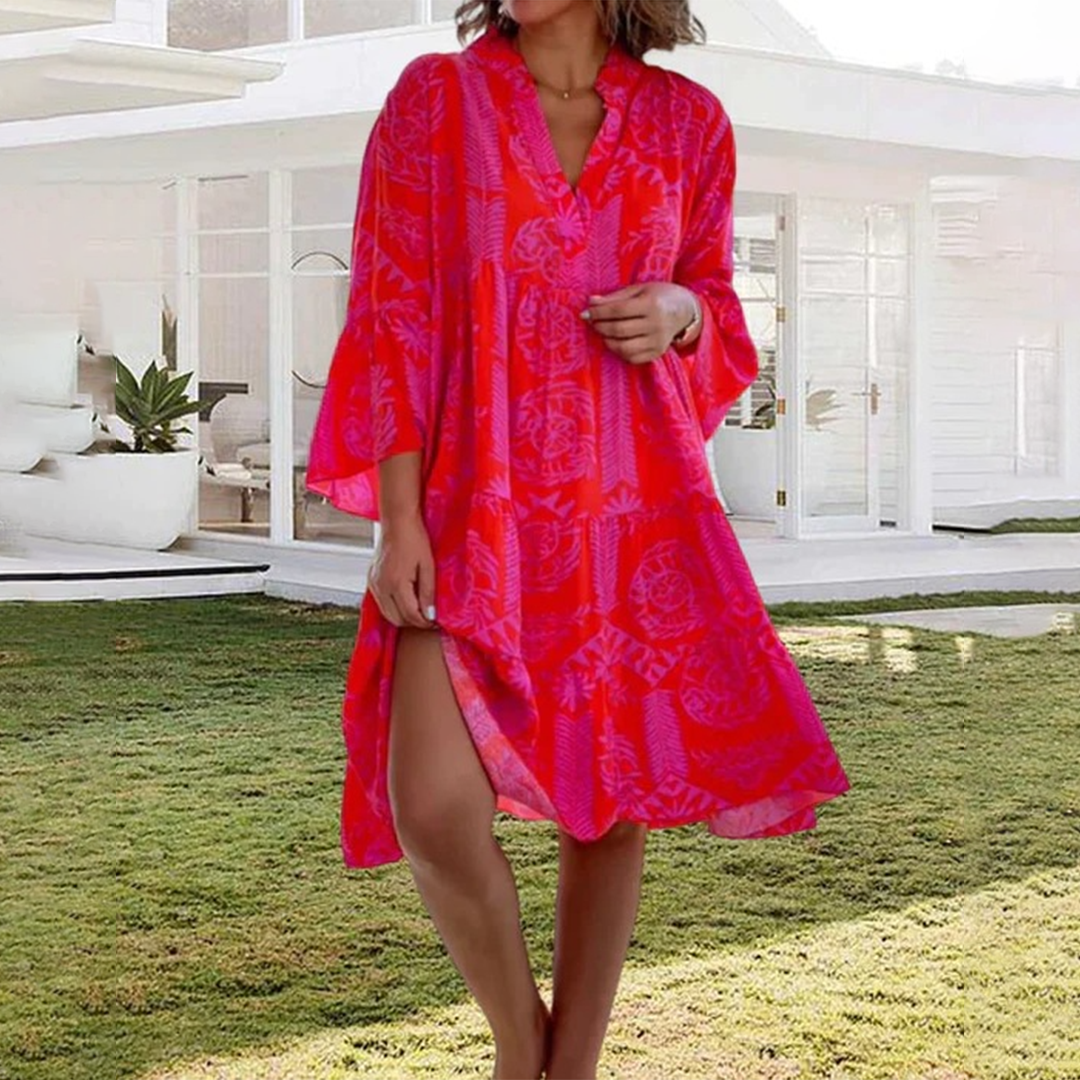 Avencea - Casual Summer Midi Dress