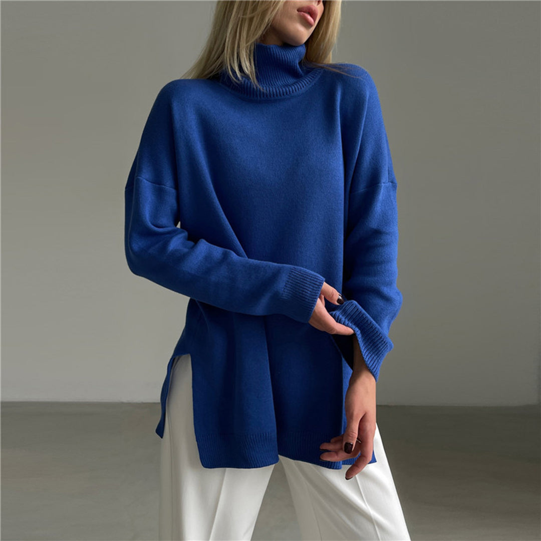 Avencea - Stylish Side Split Sweater