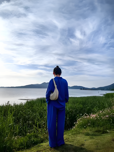 Emily Linen Shirt Suit
