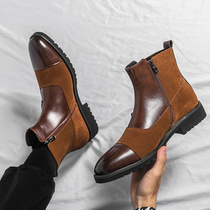 Cedric Leblanc Combat Chelsea Boots