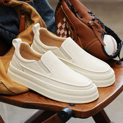 Agnolo Doni Genuine Leather Sneakers