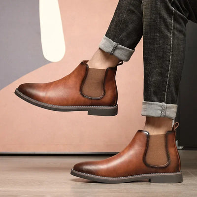Italo Verdini Retro Chelsea Ankle Boots