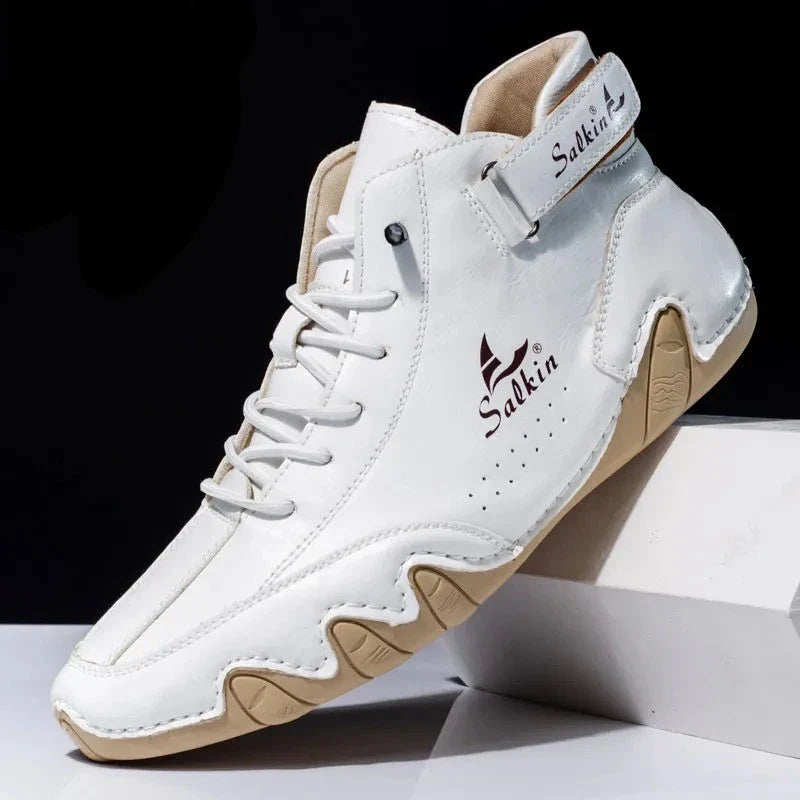 The Salkin™ Classic Genuine Leather Italian Shoes - by Cristian Moretti™