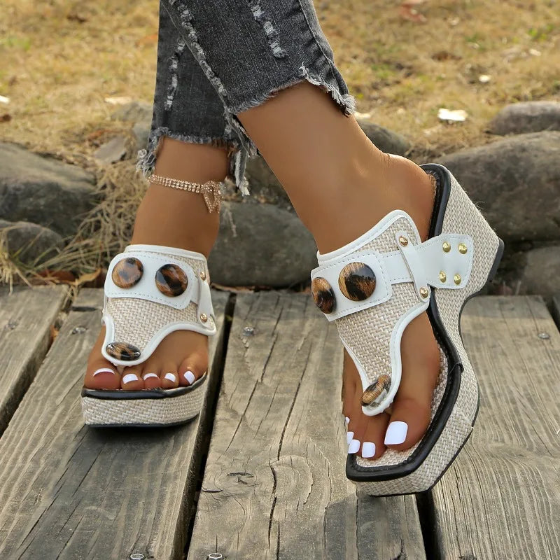Bambi Block Heel Sandal