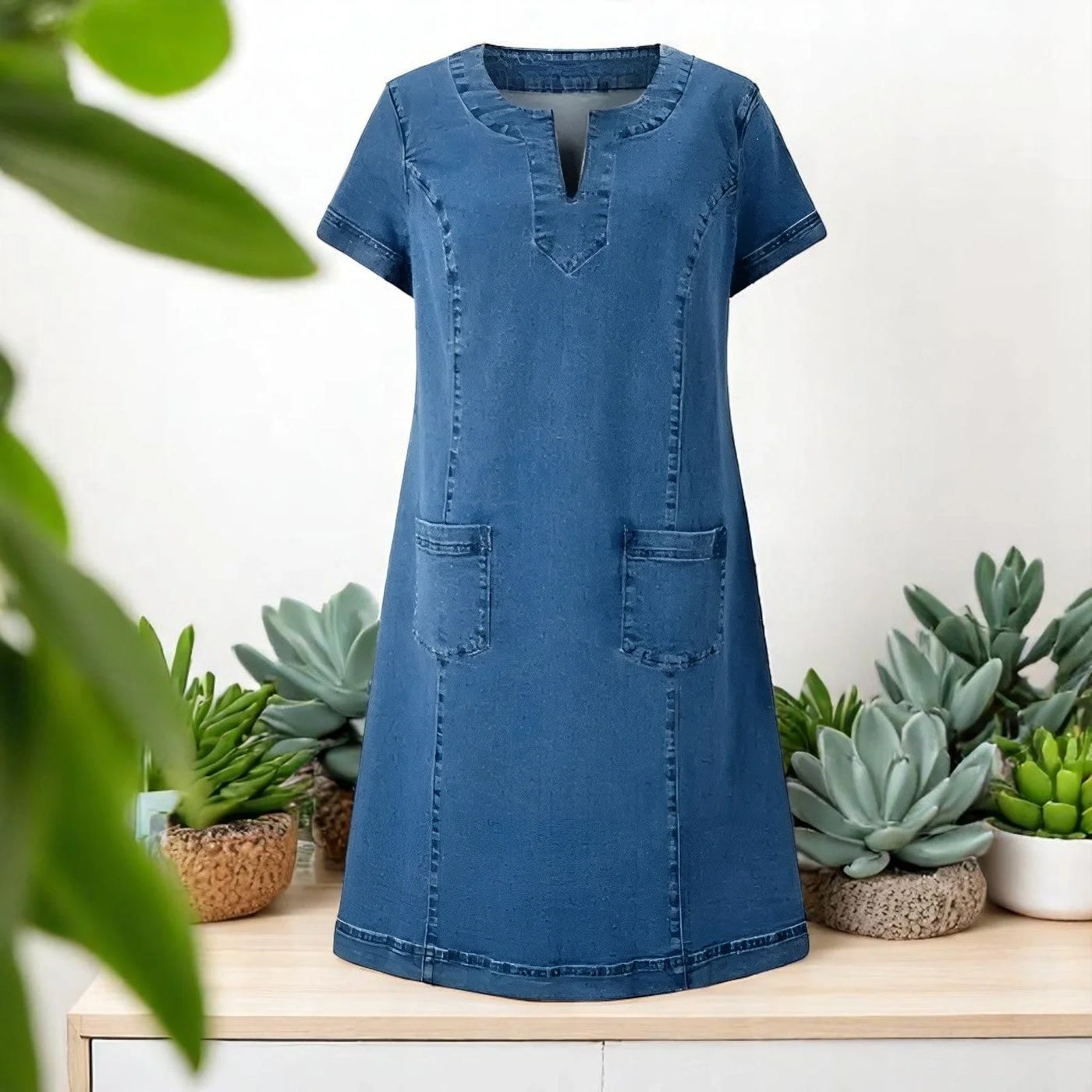 CLARA | EVERYDAY DENIM DRESS