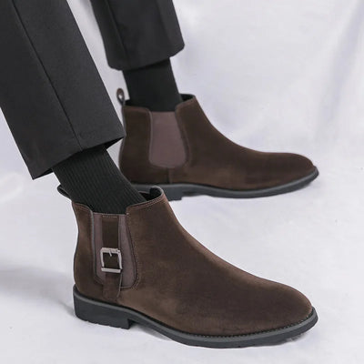 Sandro Giuliani Suede Ankle Boots