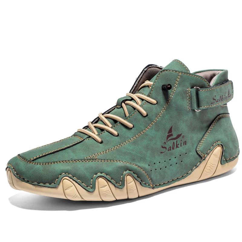 The Salkin™ Classic Genuine Leather Italian Shoes - by Cristian Moretti™