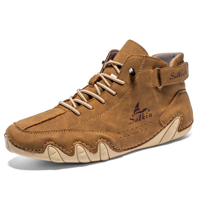 The Salkin™ Classic Genuine Leather Italian Shoes - by Cristian Moretti™