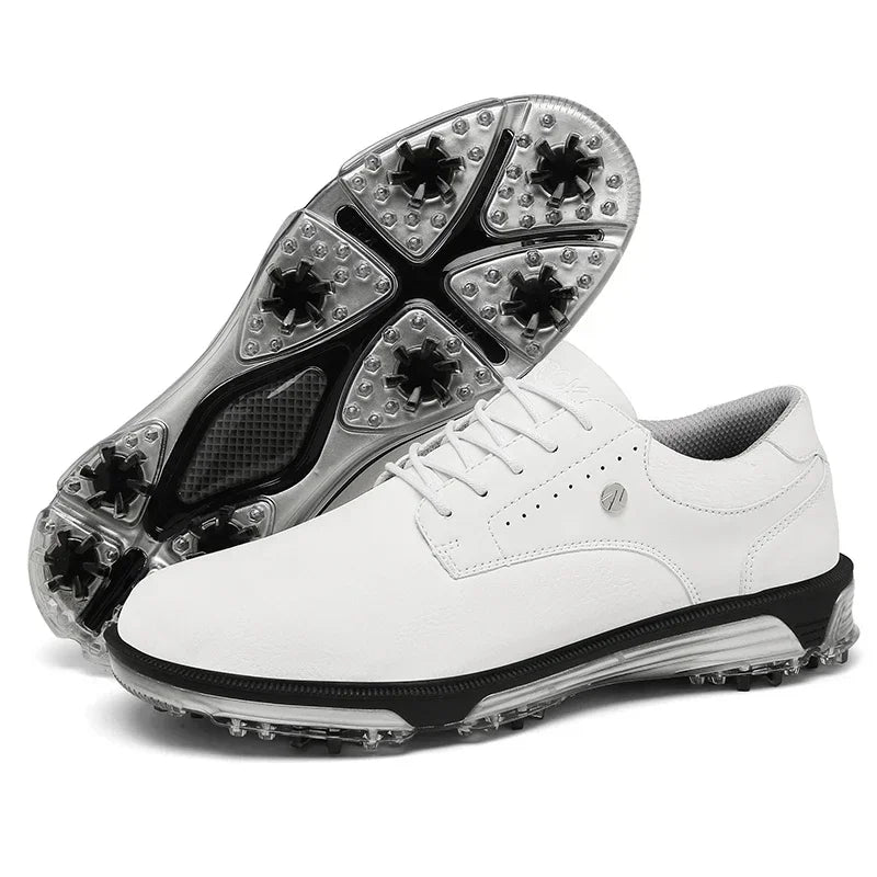 SwingMaster™ Leather Golf Shoes