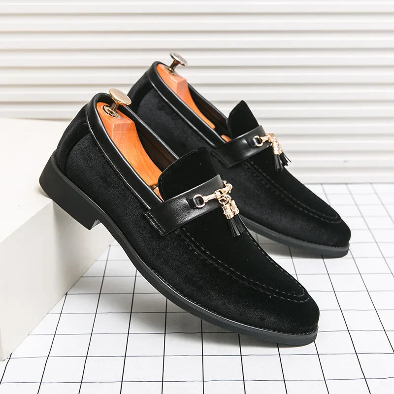 Castellano Velvet Loafers