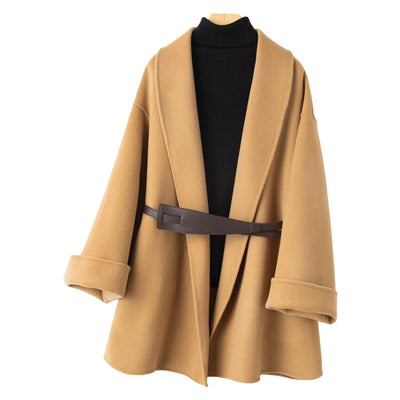 Cosmopolitan Wool Kimono Coat
