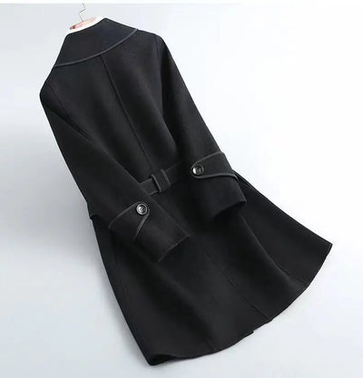 Dahlia en Fleur Wrap Coat