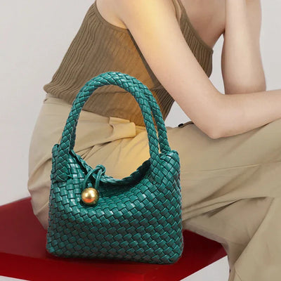 NORTHLINE STUDIO | ELEGANT WOVEN LEATHER BAG