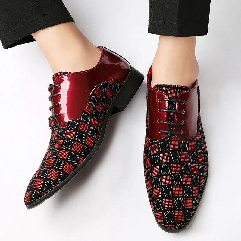 Thierry Lemoine Patterned Oxford Shoes