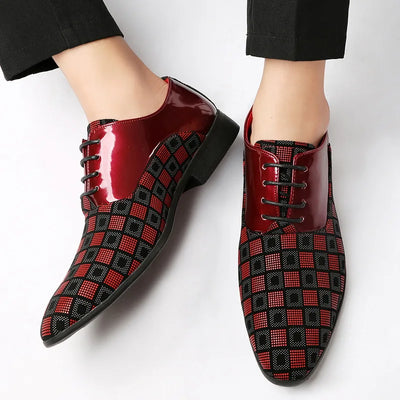 Thierry Lemoine Patterned Oxford Shoes