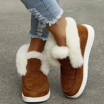 "Fuzzy Bliss" Fur Lined Sneakers