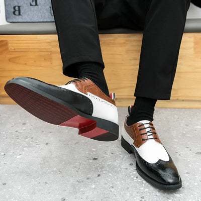 Dimitri Vernet Leather Brogue Shoes