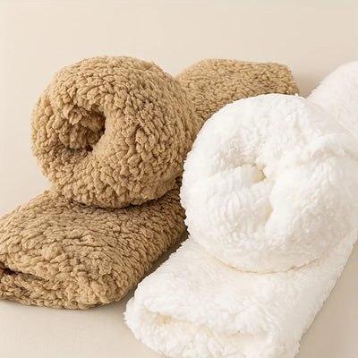 "SnugStep" Cozy Sherpa Socks