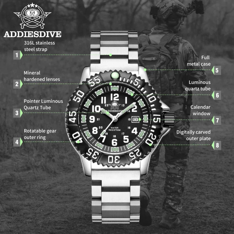Lioren – 50M Tactical Quartz Watch