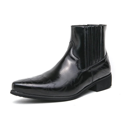 Massimo Trentini Chelsea Leather Boots