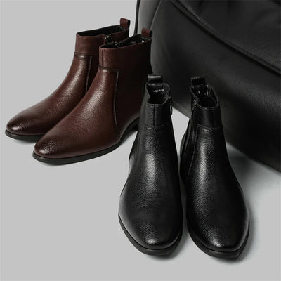 Fabio Moreschi Leather Chelsea Boots