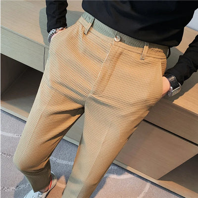 Niccolò Costanzo Slim Business Casual Pants