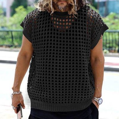 Vinthentic Lorenzo Men's Hollow Tank top