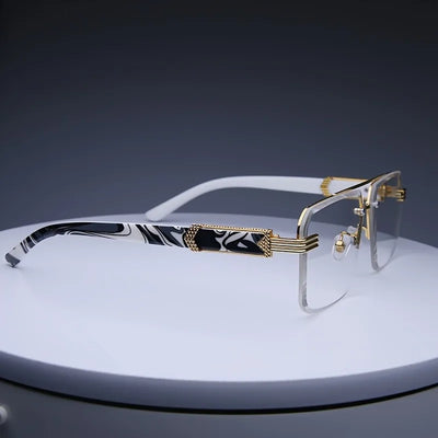 Aldo Montanari Rimless Sunglasses
