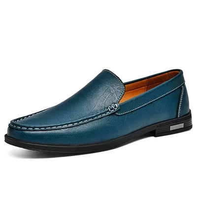 "Carlos" - Genuine Leather Slip-On Shoes