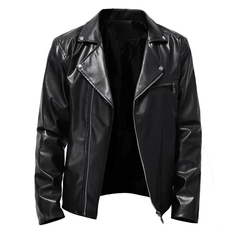 "Rossi" Biker Leather Jacket