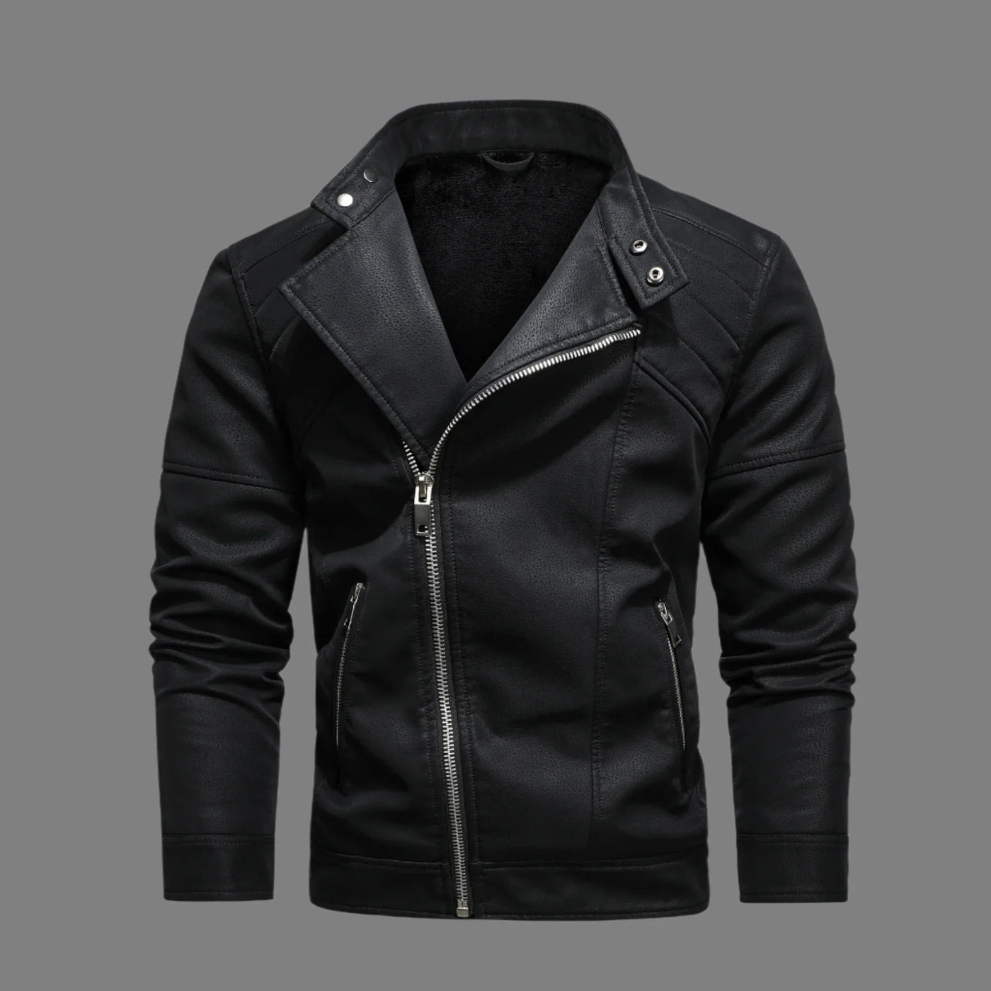 Matteo Vivaldi Leather Moto Jacket