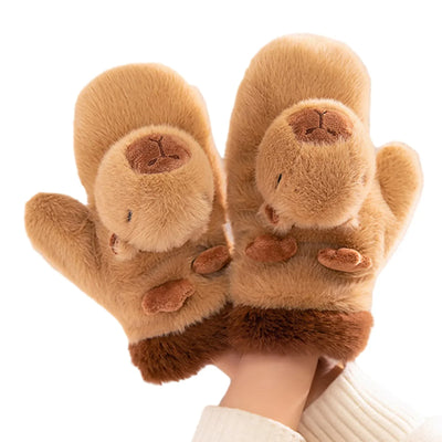 "Frosty Paws" Cozy Mittens