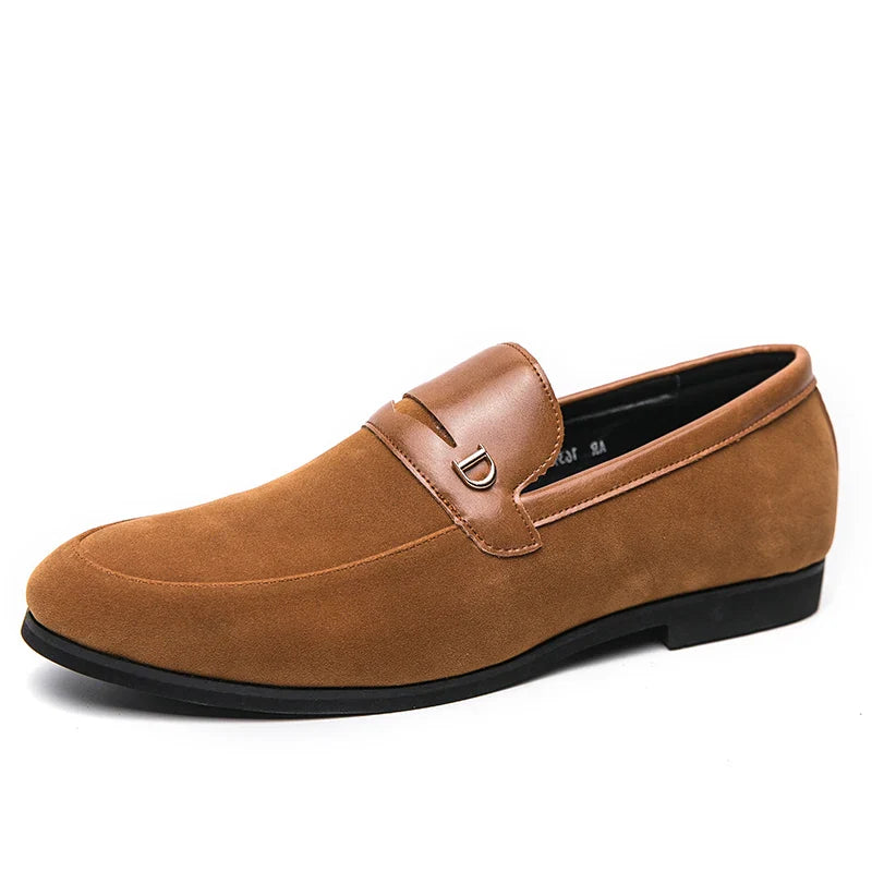 Didier Poulain Slip-On Leather Loafers