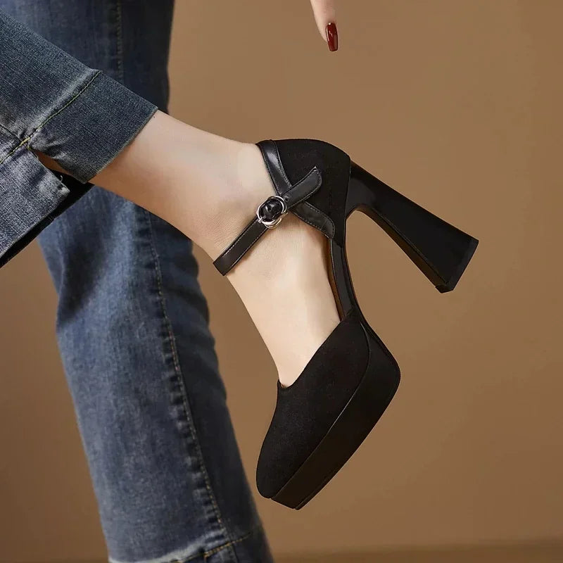 Charlotte - Retro Style Ladies Elegant Dress Pumps