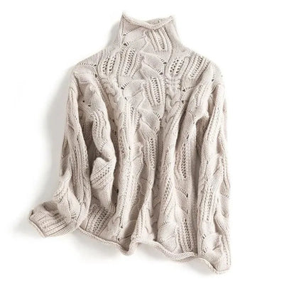 Selene Cashmere Knit Sweater