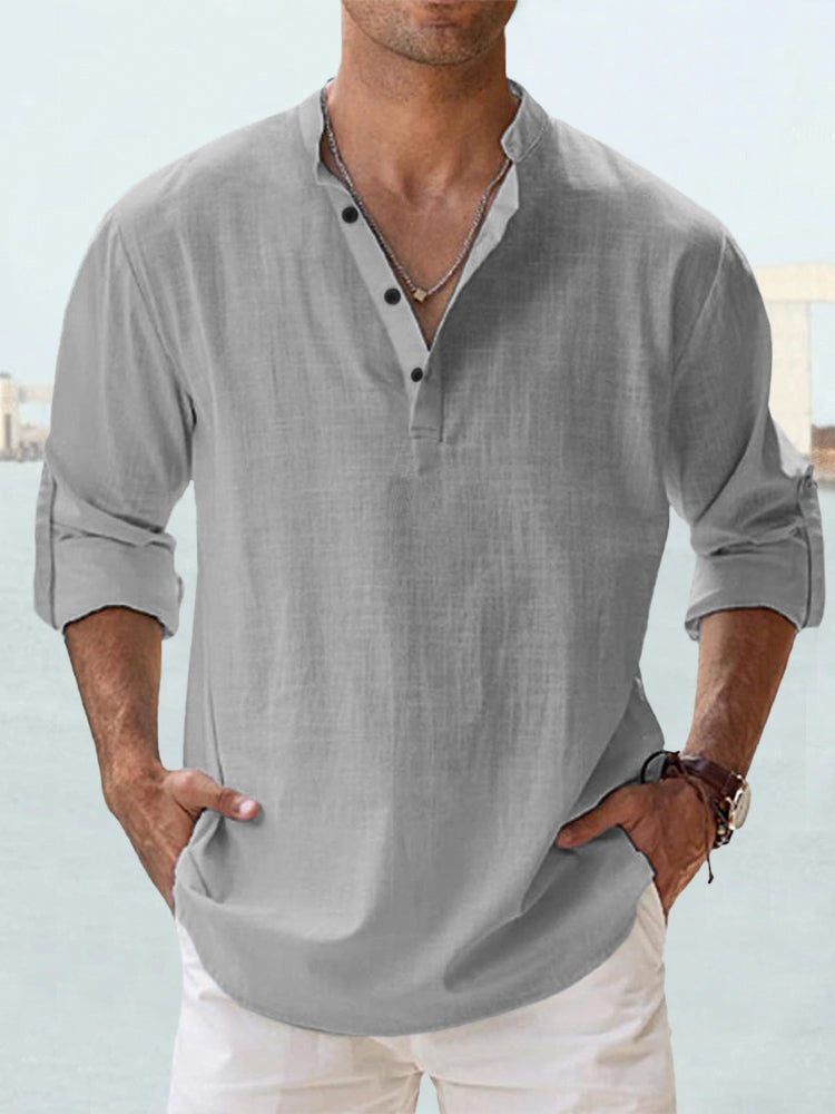 Landon | Breathable Linen Shirt