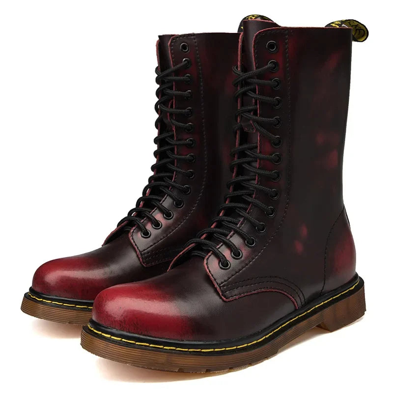 "Francesco" Leather Boots