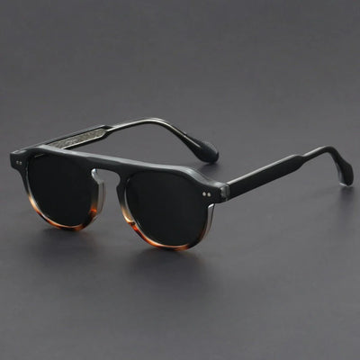 Noir Panto Sunglasses