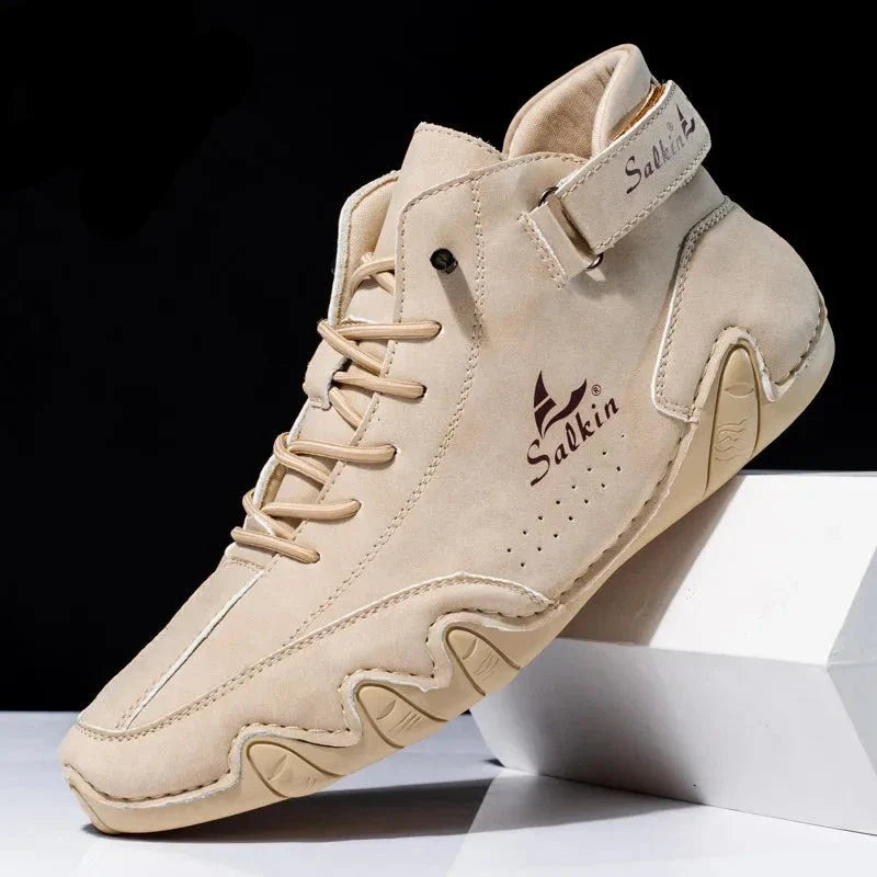 The Salkin™ Classic Genuine Leather Italian Shoes - by Cristian Moretti™