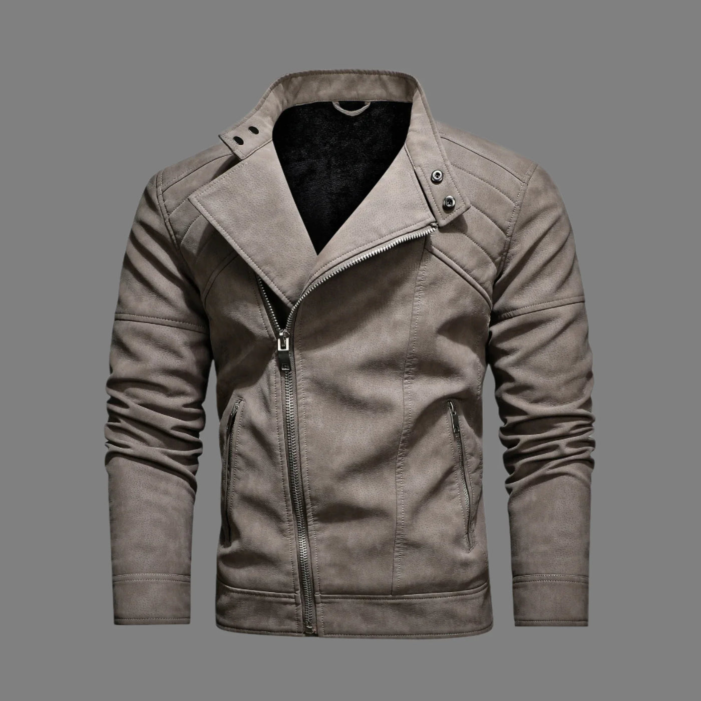 Matteo Vivaldi Leather Moto Jacket