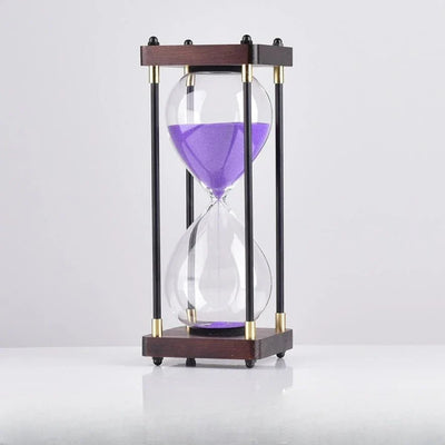 "Tempo Eterno" Wooden Hourglass