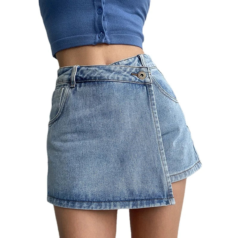 "Lucia" Denim Skirt