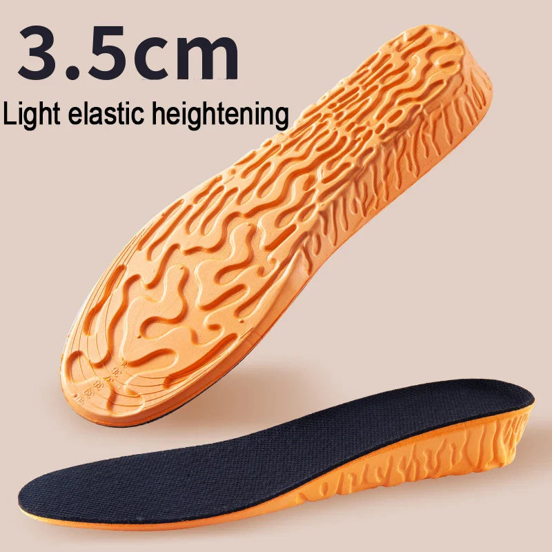 1.5–3.5cm Invisible Height Increase Insoles Sports Foot Pads